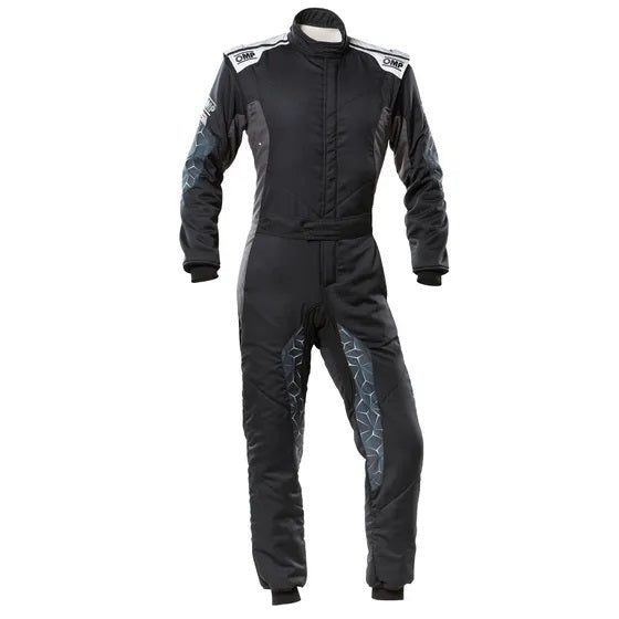 OMP Tecnica Hybrid Suit - Black/Silver