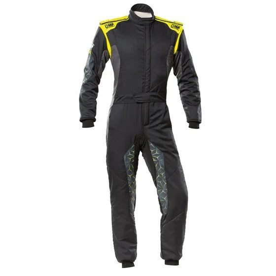 OMP Tecnica Hybrid Suit - Black/Fluo Yellow