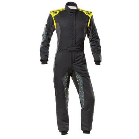 OMP Tecnica Hybrid Suit - Black/Fluo Yellow