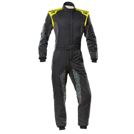 OMP Tecnica Hybrid Suit - Black/Fluo Yellow