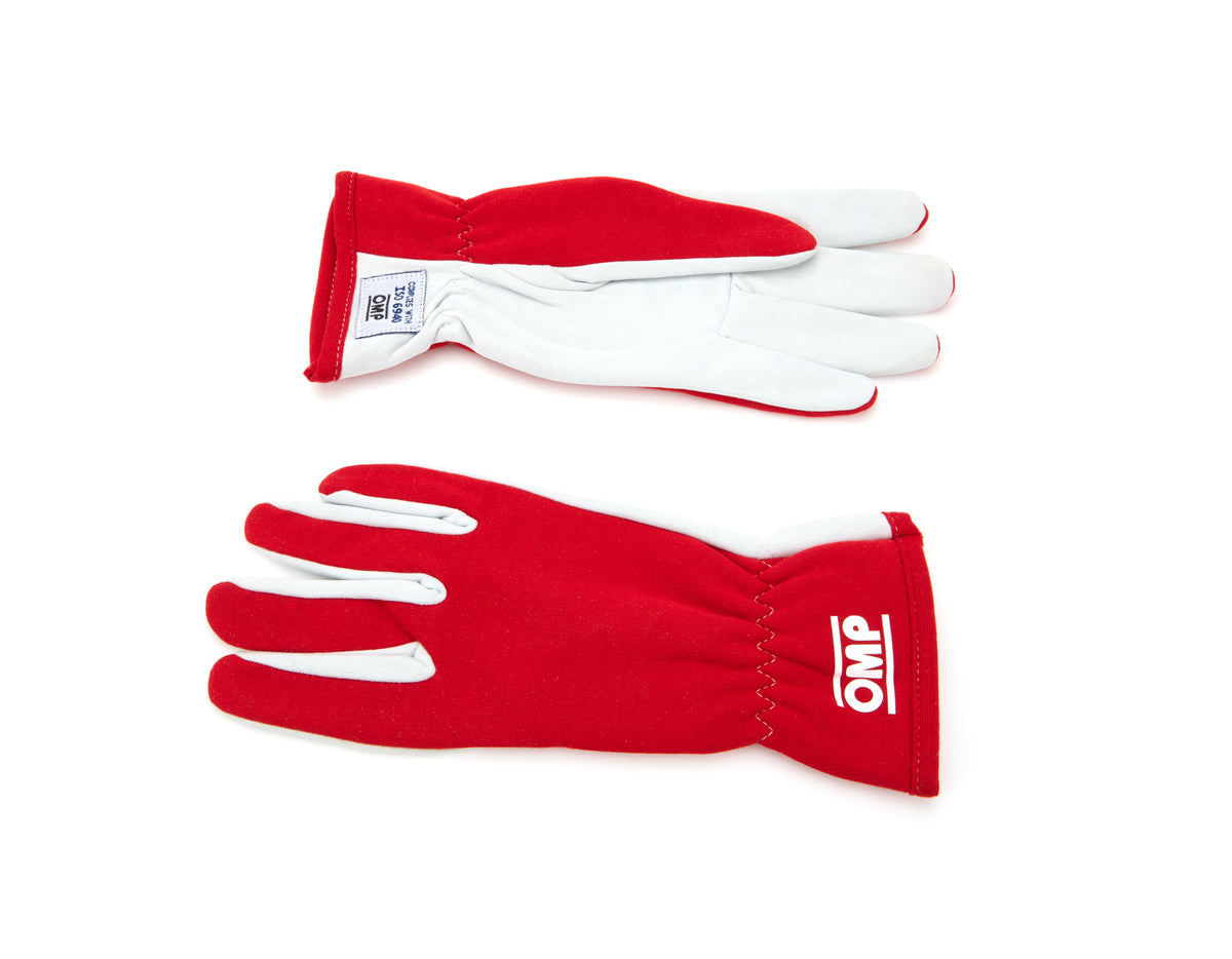OMP Rally Gloves - Red