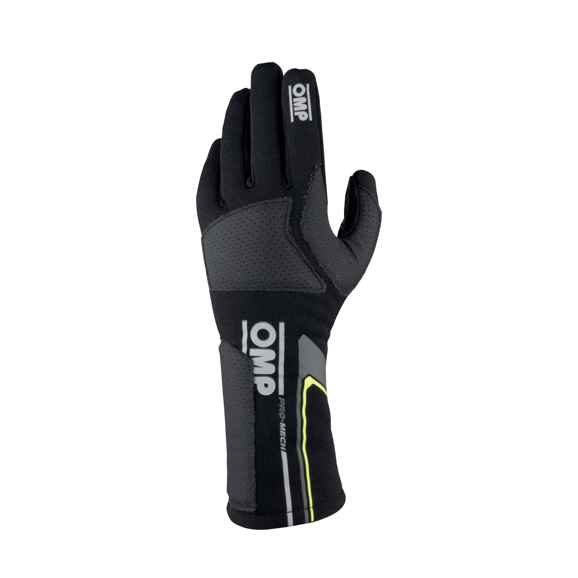OMP Racing Pro Mech Evo Gloves FIA 8856-2018 - Black