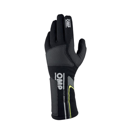 OMP Racing Pro Mech Evo Gloves FIA 8856-2018 - Black