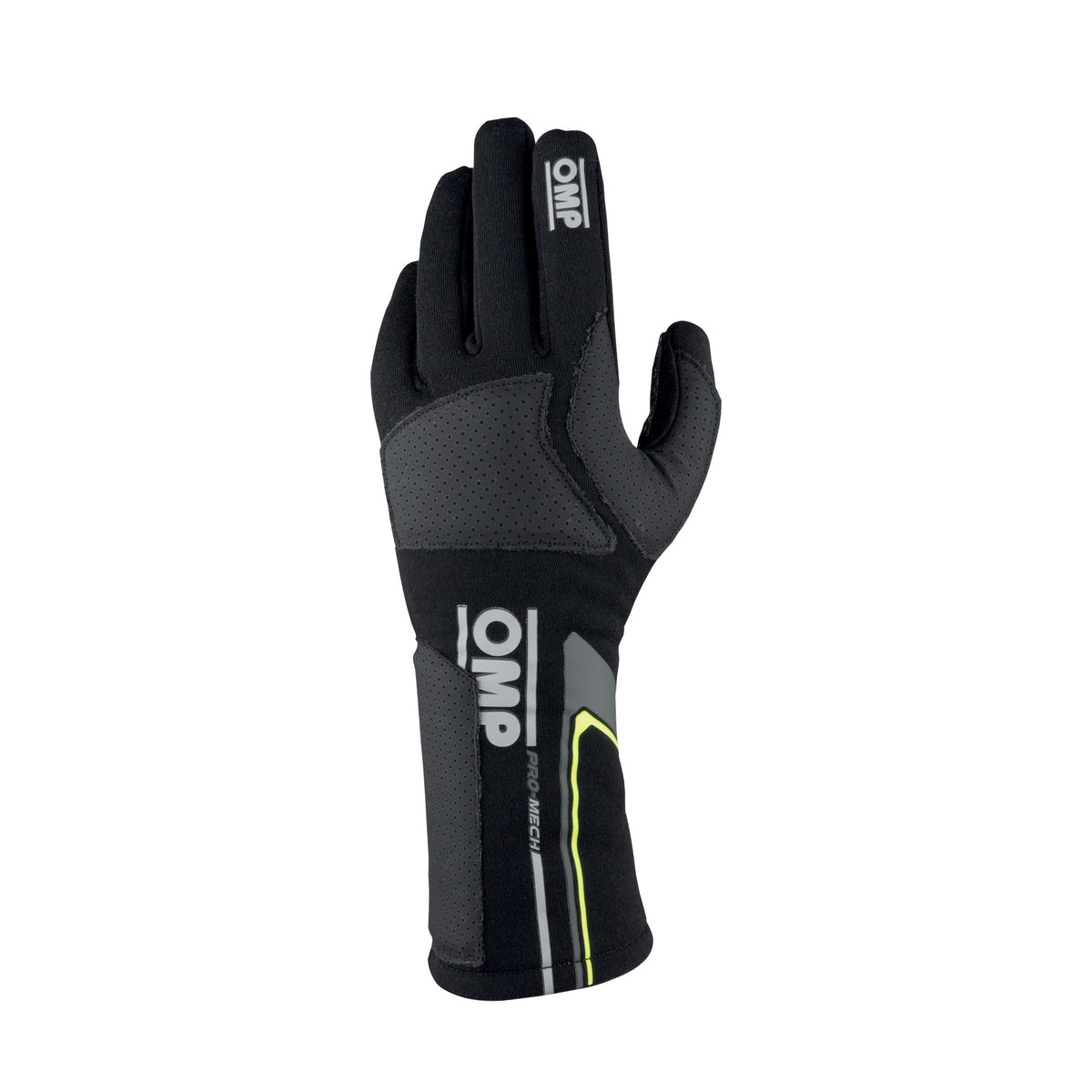 OMP Racing Pro Mech Evo Gloves FIA 8856-2018 - Black