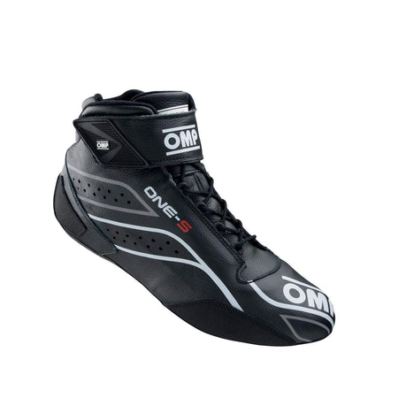 OMP Racing One-S Shoes FIA 8856-2018 - SFI 3.3/8 - Black