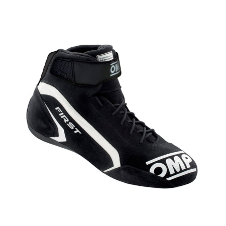 OMP Racing First Shoes FIA 8856-2018 – SFI 3.3/5 - Black