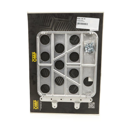 OMP Co-Driver Passenger Side Footrest - Sandblasted