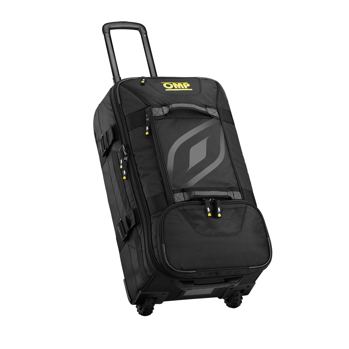 OMP Medium Trolley Gear Bag - Black