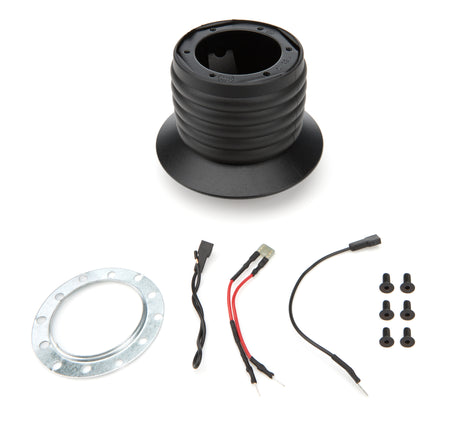 OMP Steering Wheel Adapter - 6-Bolt to OE Column - Black - BMW