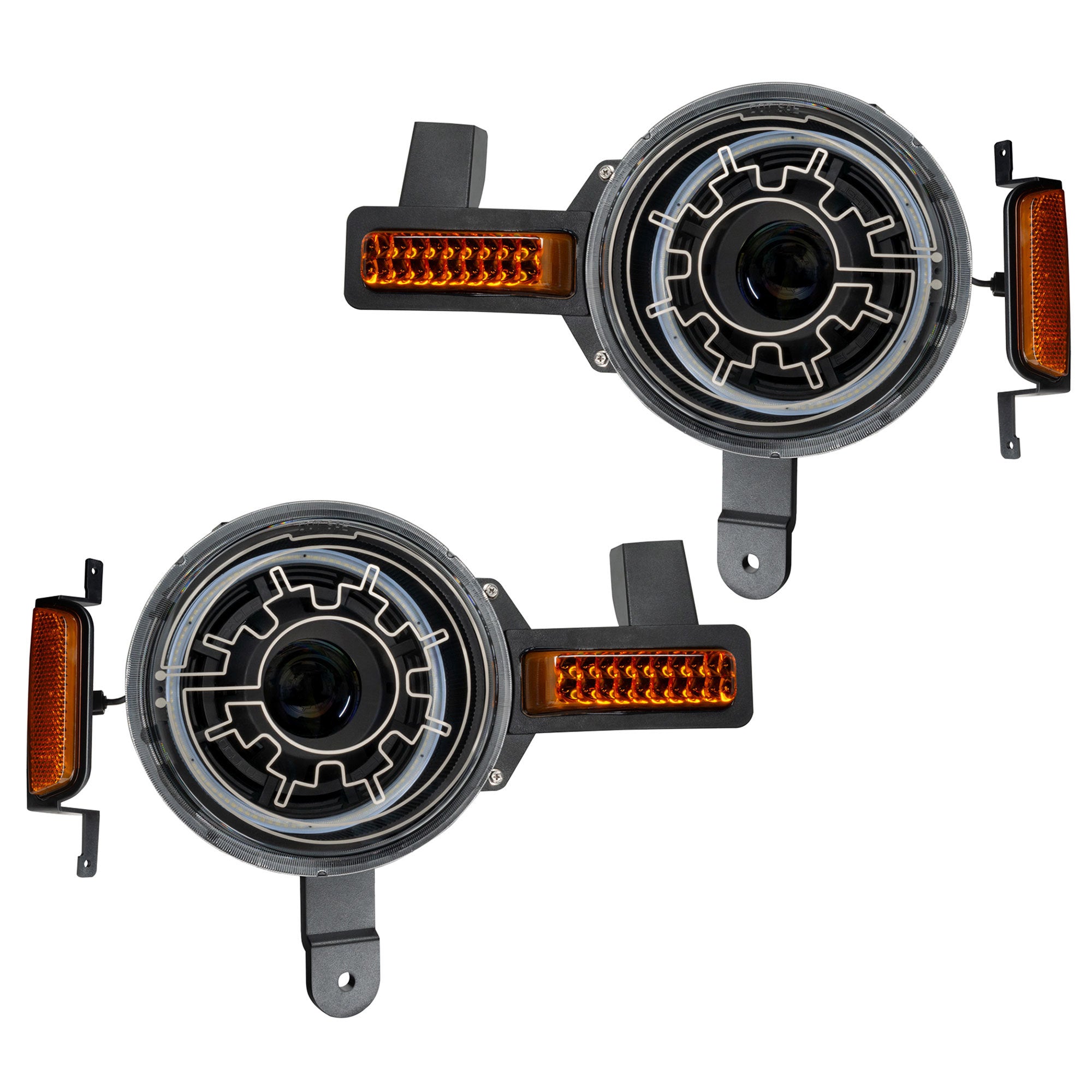 Oracle Lighting Technologies Oculus Bi-LED Headlight - Ford Midsize SUV 2021-25 (Pair)