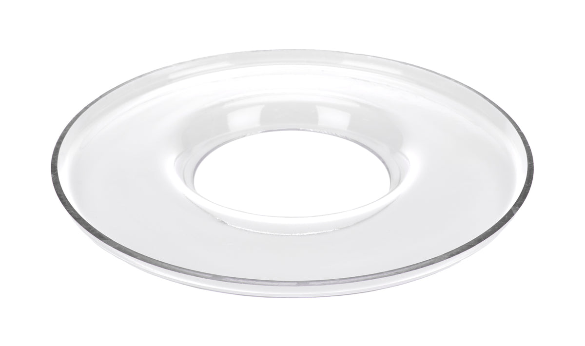 OTR Filters 11 in Round Air Cleaner Base - 5-1/8 in Carb Flange - Clear