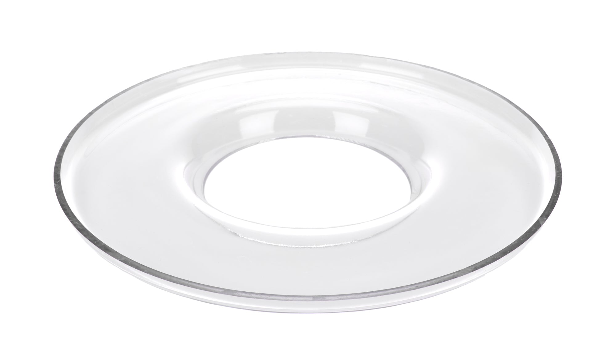 OTR Filters 11 in Round Air Cleaner Base - 5-1/8 in Carb Flange - Clear