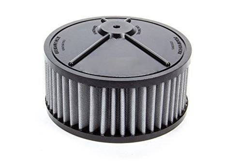 OTR Filters Round Pit Tuning Air Filter Element - 6.5 in Diameter - 4.19 in Tall - Gray - Holley 4412 Flange