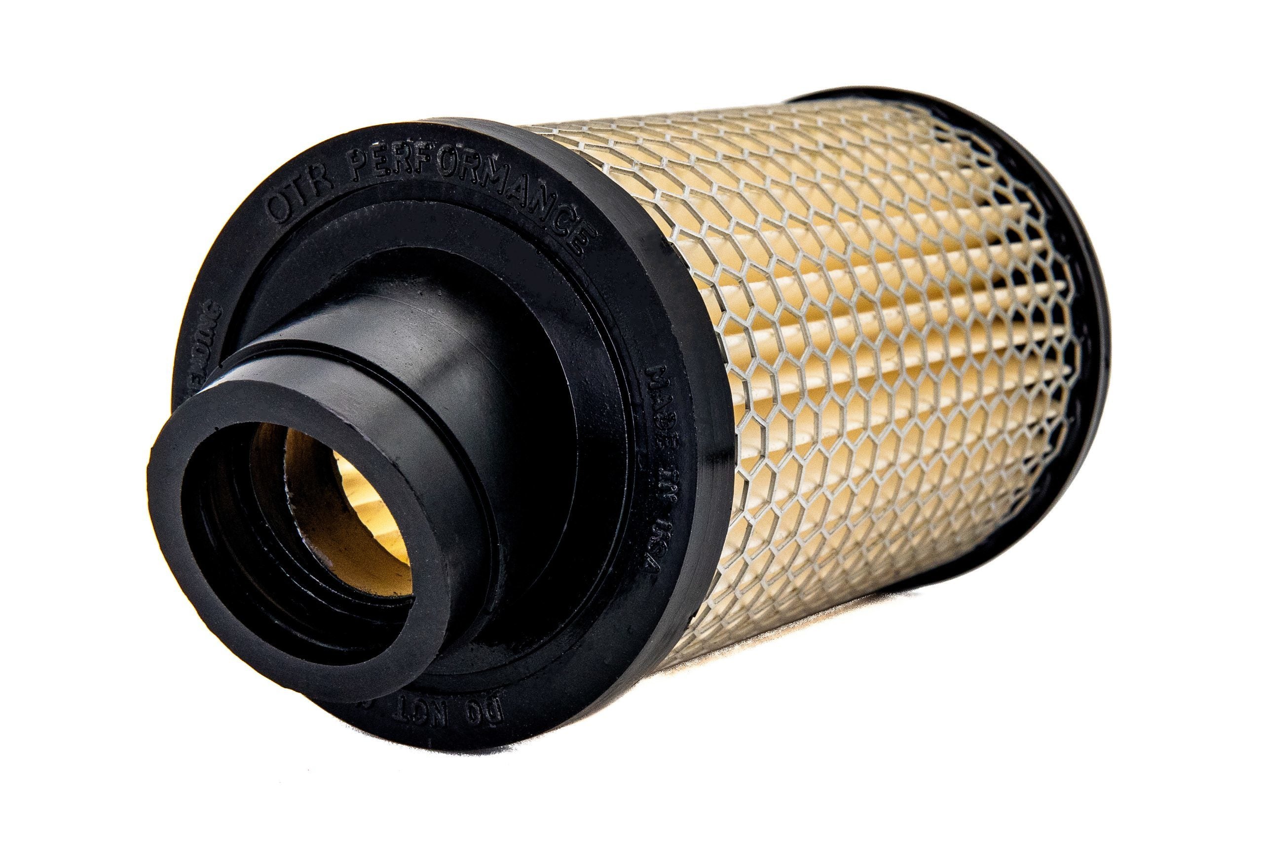 OTR Filters Round Air Filter Element - 3.06 in Diameter - 4 in Tall - White