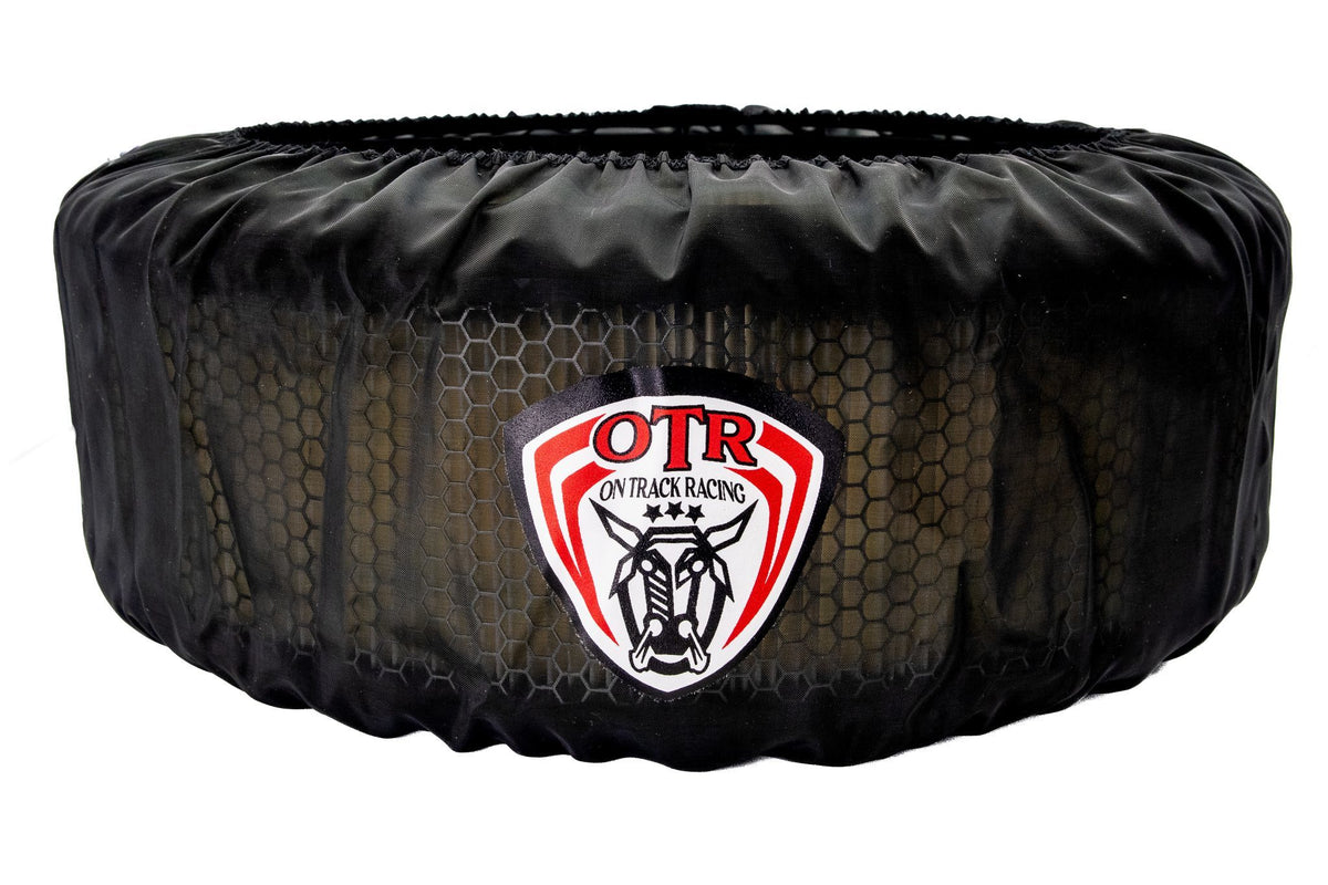 OTR Filters Round Modified / Late Model Air Filter Wrap - Round - 14 in Diameter - 5 in Tall - Black