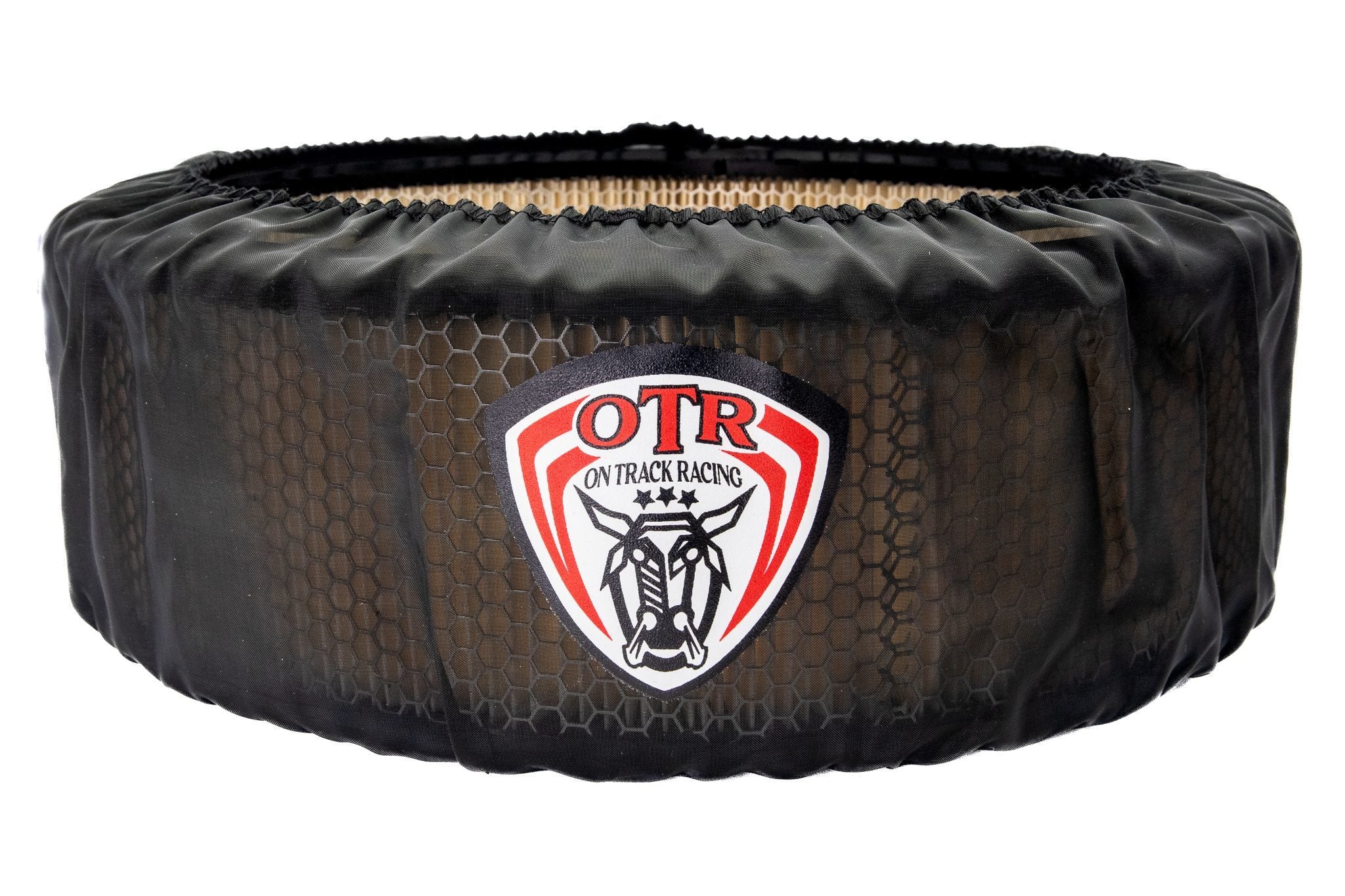 OTR Filters Round Air Filter Wrap - 14 in Diameter - 4 in Tall - Black