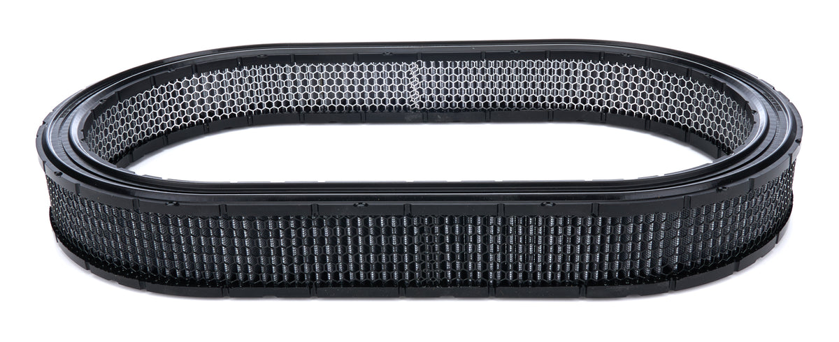 OTR Filters Oval Air Filter Element - 21.09 in L x 12.09 in W - 2.5 in Tall - Gray