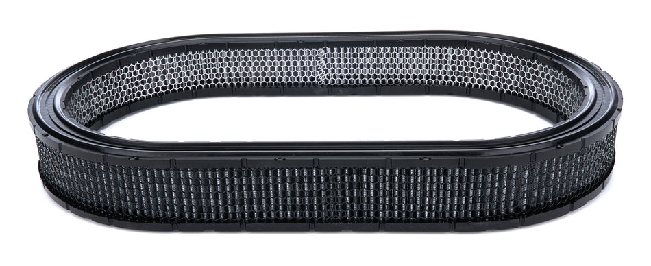OTR Filters Oval Air Filter Element - 21.09 in L x 12.09 in W - 2.5 in Tall - Gray