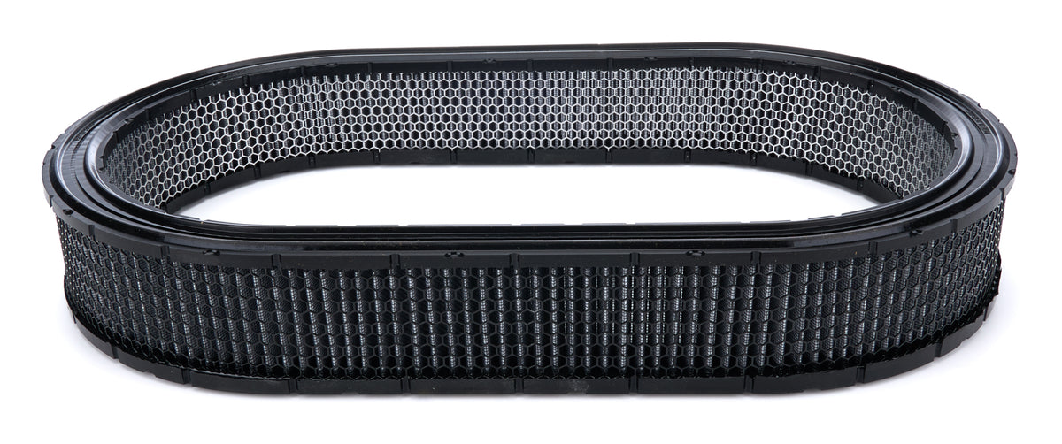 OTR Filters Oval Air Filter Element - 21.09 in L x 12.09 in W - 3 in Tall - Gray