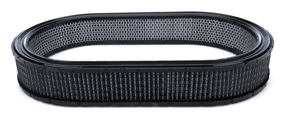 OTR Filters Oval Air Filter Element - 21.09 in L x 12.09 in W - 3 in Tall - Gray