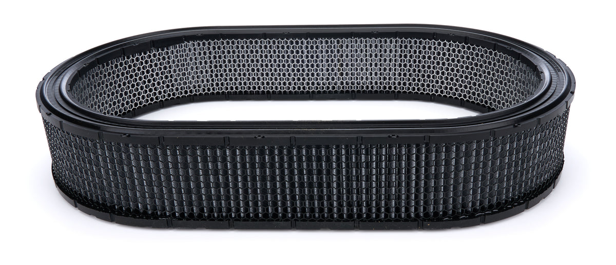 OTR Filters Oval Air Filter Element - 21.09 in L x 12.09 in W - 3.5 in Tall - Gray