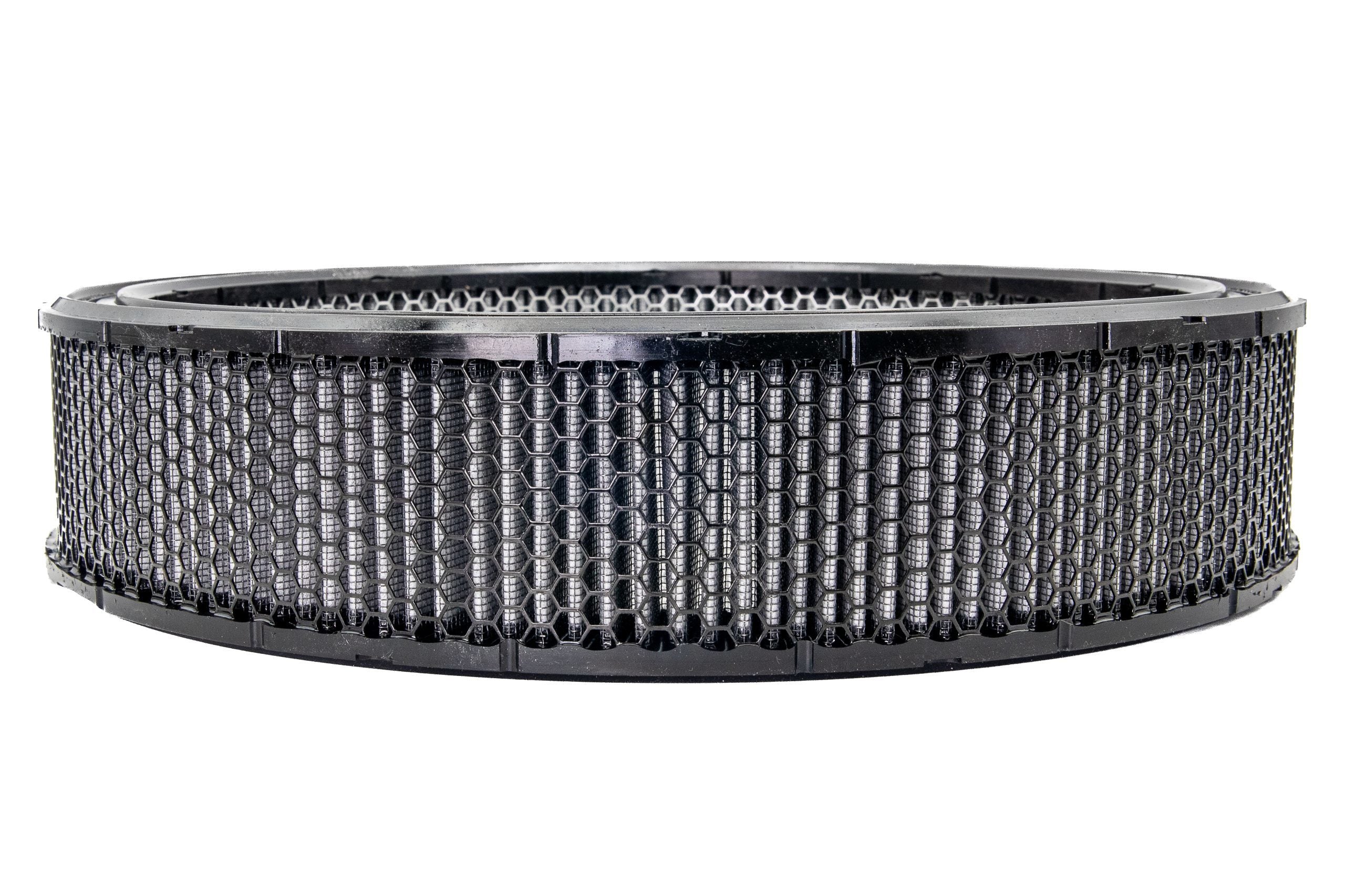 OTR Filters Round Air Filter Element - 14 in Diameter - 3 in Tall - Gray