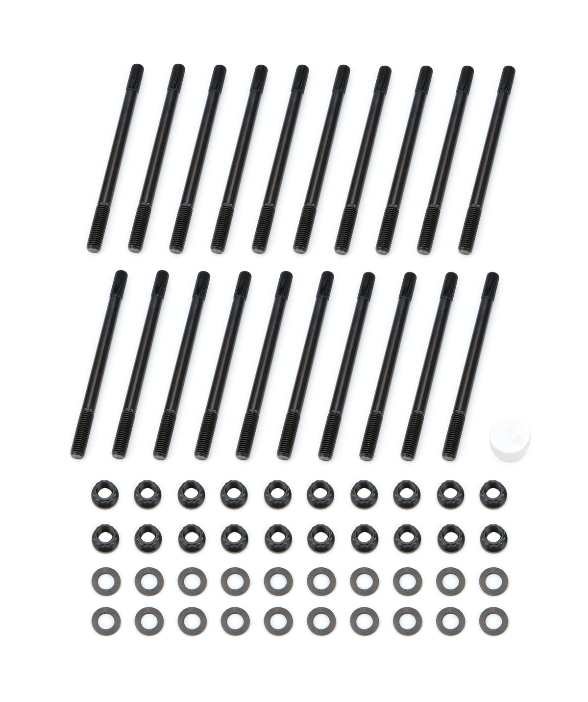 OptiTorque Patriot Series Cylinder Head Stud Kit - 12 Point Nuts - Chromoly - Ford Powerstroke