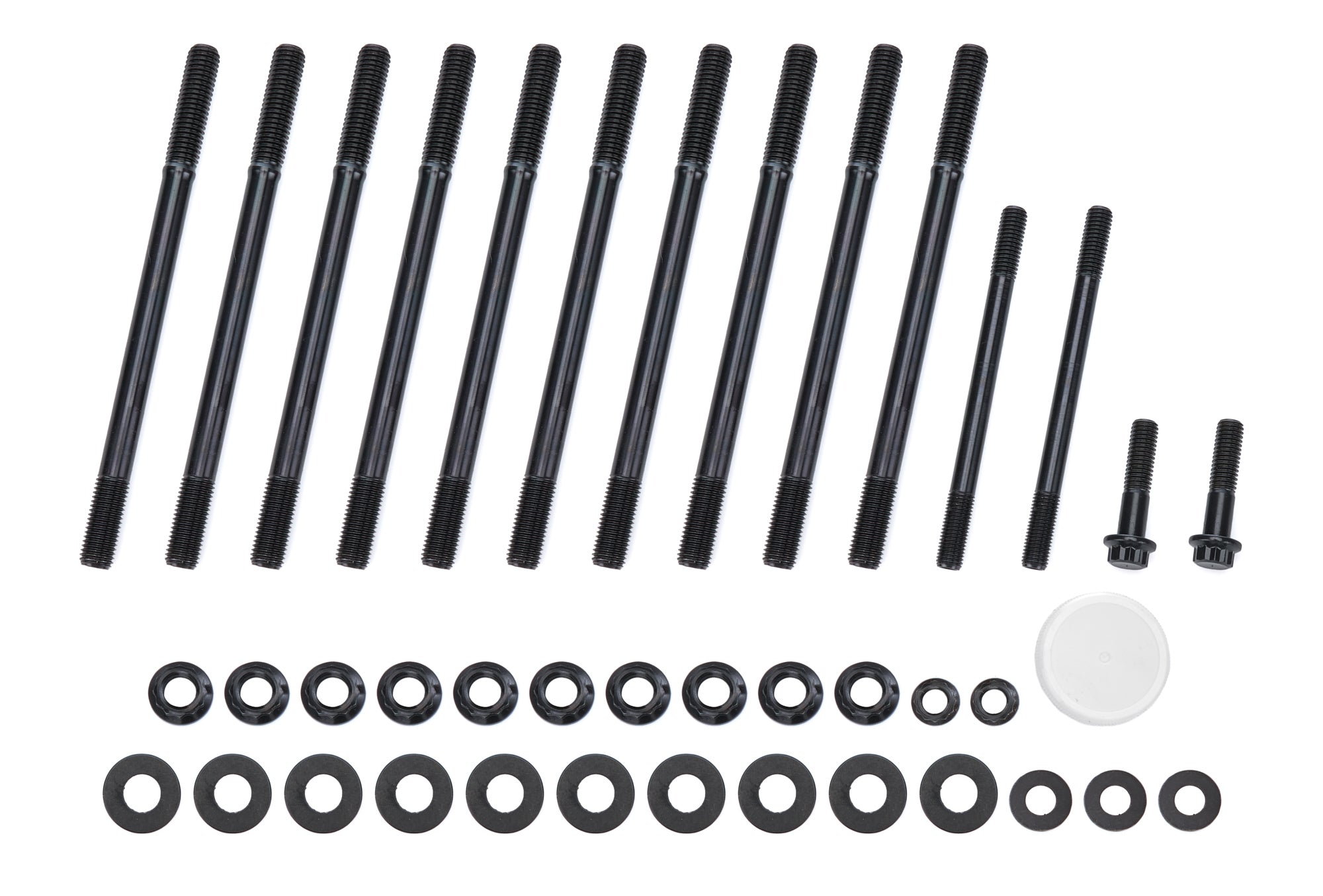 OptiTorque Cylinder Head Stud Kit - TorqueMaster Series - 12 Point Nuts - Chromoly - Black Oxide w/ BMW 4-Cylinder