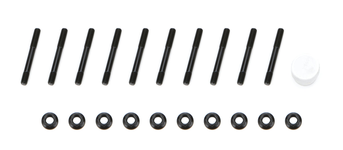 OptiTorque Patriot Series Main Stud Kit - 12 Point Nuts - Chromoly - Black Oxide - BMW 4-Cylinder