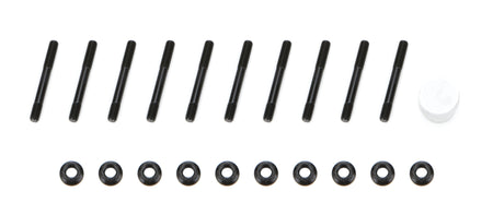 OptiTorque Patriot Series Main Stud Kit - 12 Point Nuts - Chromoly - Black Oxide - BMW 4-Cylinder