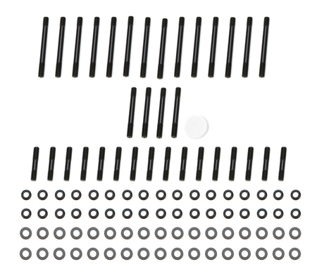 OptiTorque Patriot Series Cylinder Head Stud Kit - 12 Point Nuts - Chromoly - Small Block Chevy