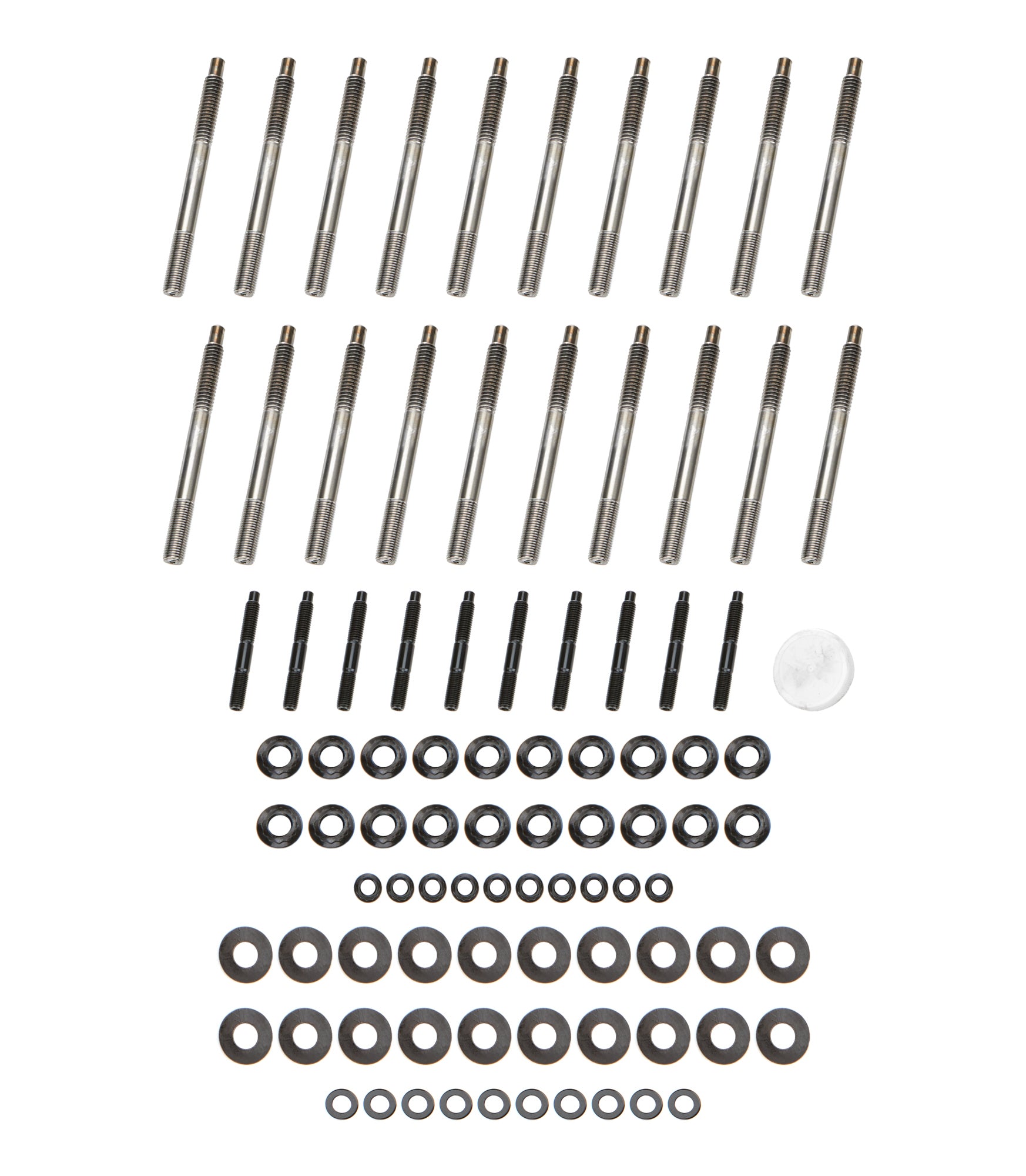 OptiTorque TorqueMaster Series Stainless Cylinder Head Stud Kit - 12 Point Nuts - GM LS-Series