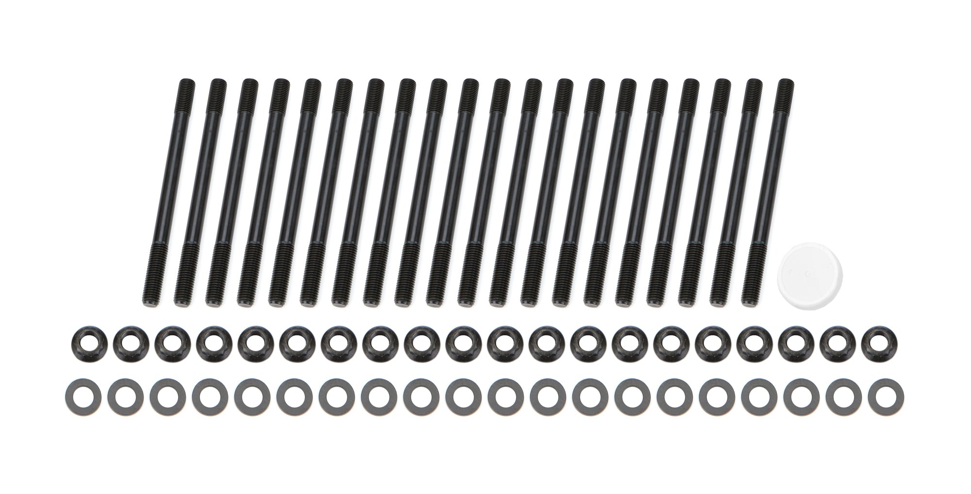 OptiTorque Patriot Series Cylinder Head Stud Kit - 12 Point Nuts - Chromoly - Ford Coyote 10661
