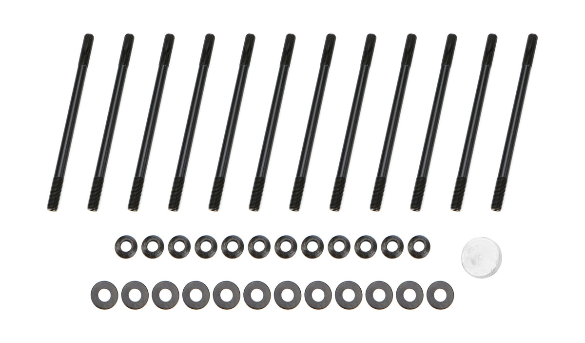 OptiTorque Patriot Series Cylinder Head Stud Kit - 12 Point Nuts - Black Oxide - Subaru 4-Cylinder 10742