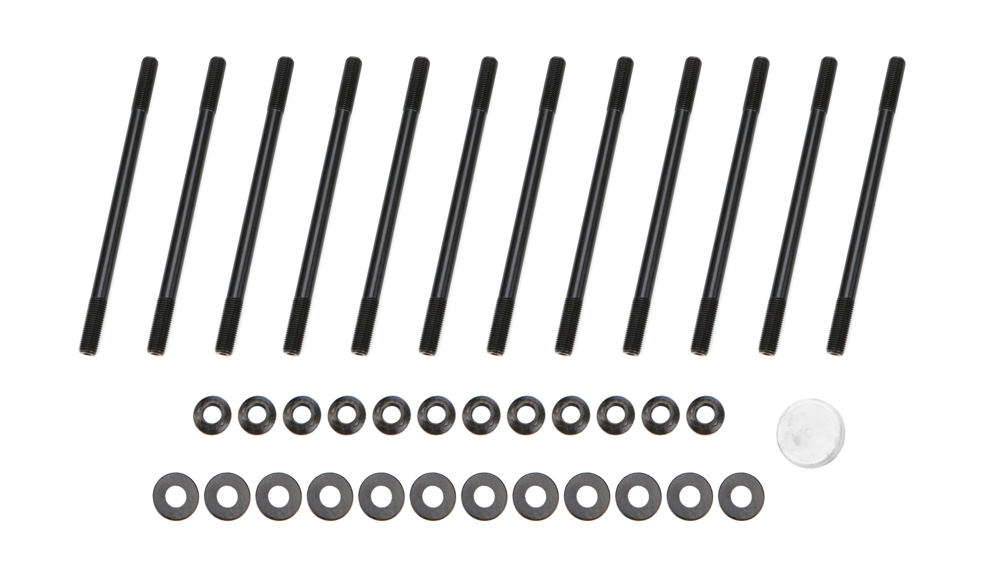OptiTorque Patriot Series Cylinder Head Stud Kit - 12 Point Nuts - Black Oxide - Subaru 4-Cylinder 10742