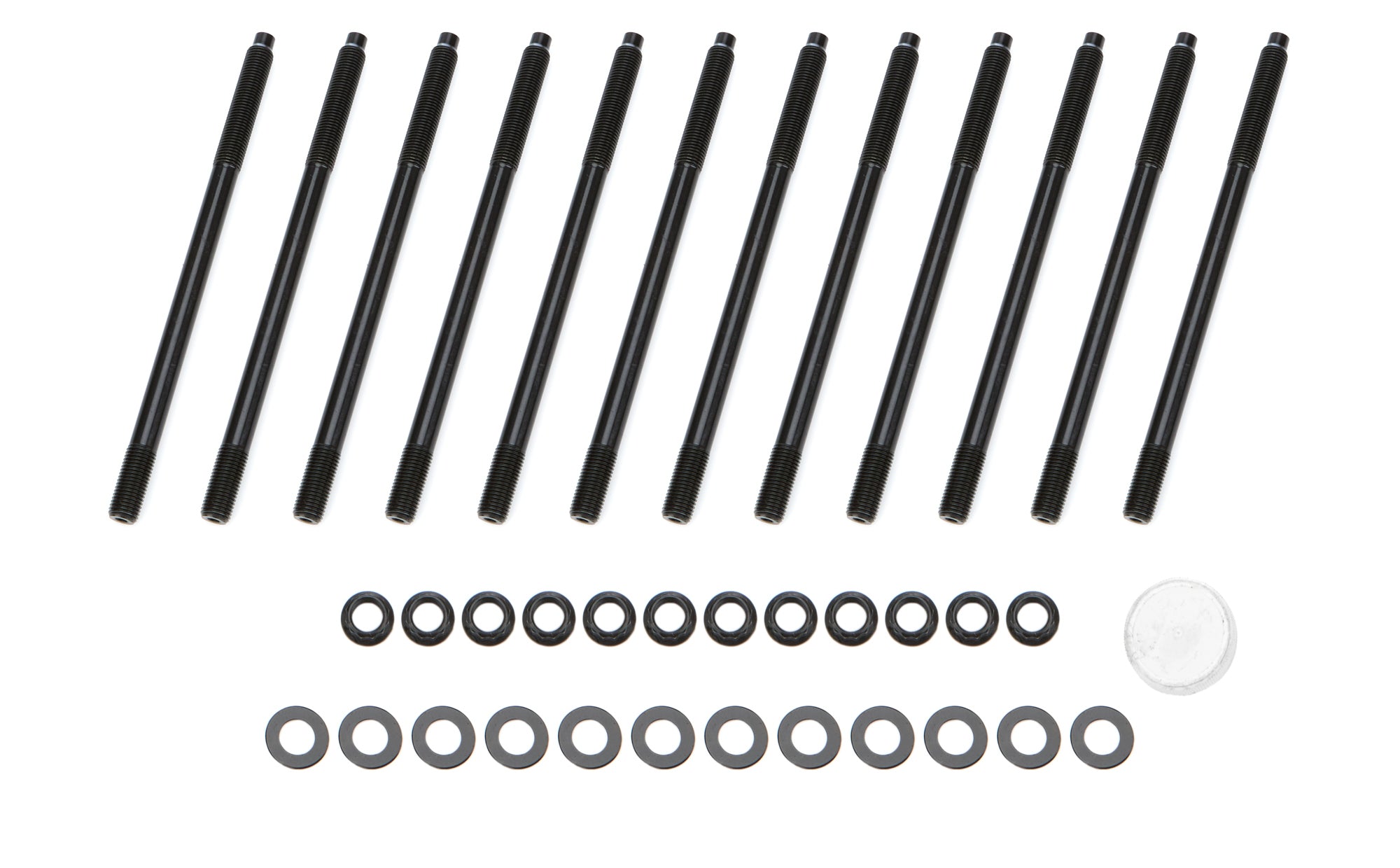 OptiTorque Patriot Series Cylinder Head Stud Kit - 12 Point Nuts - Black Oxide - Subaru 4-Cylinder 10745