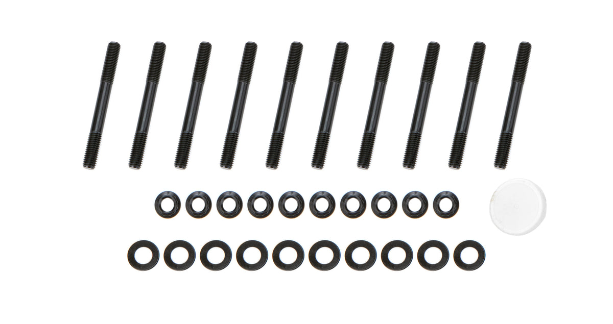 OptiTorque Patriot Series Main Stud Kit - 12 Point Nuts - 2-Bolt Mains - Black Oxide - Nissan 4-Cylinder