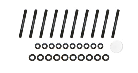 OptiTorque Patriot Series Main Stud Kit - 12 Point Nuts - 2-Bolt Mains - Black Oxide - Nissan 4-Cylinder