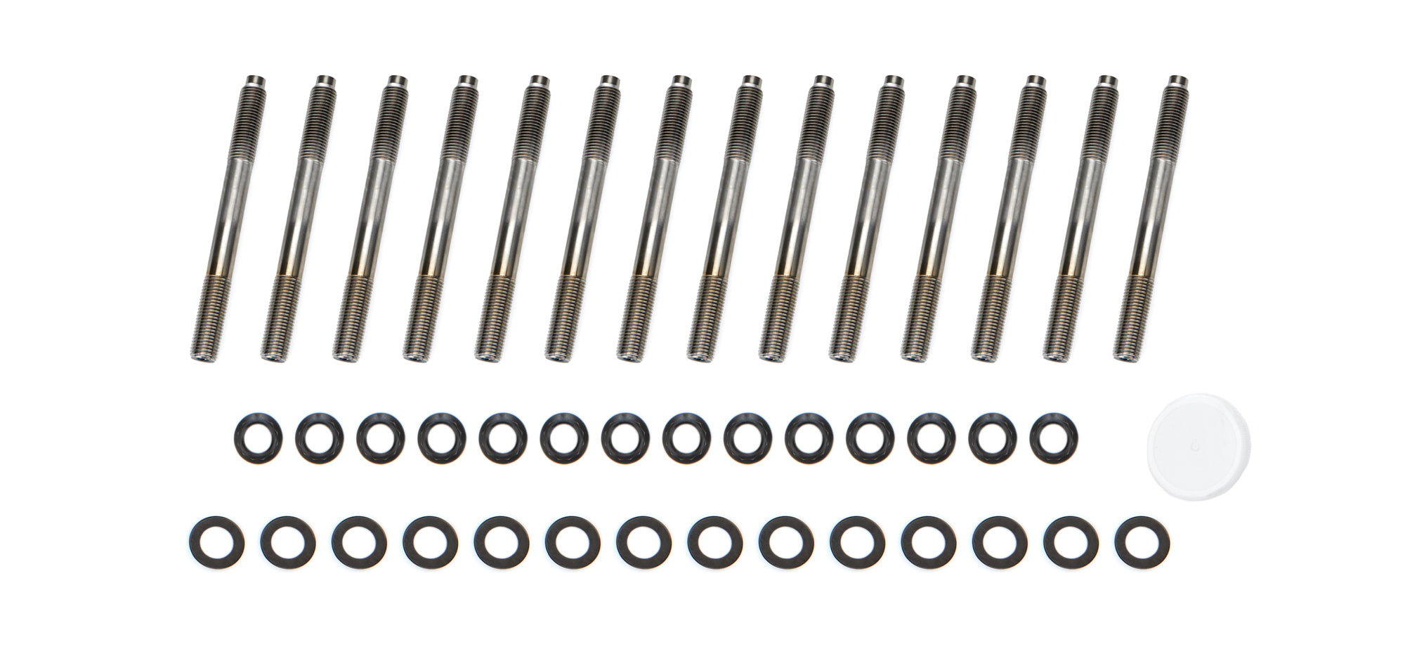 OptiTorque Custom Age Cylinder Head Stud Kit - 12 Point Nuts - Black Oxide - Toyota JZ-Series