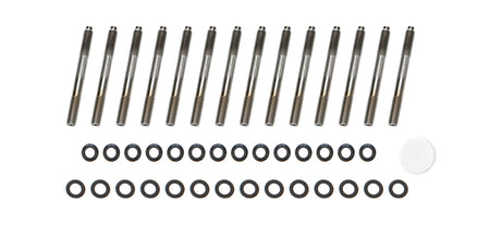 OptiTorque Custom Age Cylinder Head Stud Kit - 12 Point Nuts - Black Oxide - Toyota JZ-Series