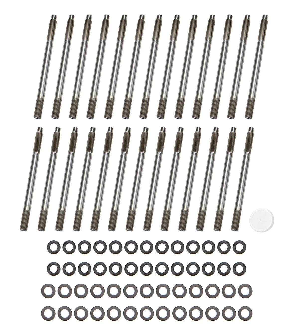 OptiTorque Custom Age Cylinder Head Stud Kit - 12 Point Nuts - Black Oxide - Dodge Cummins