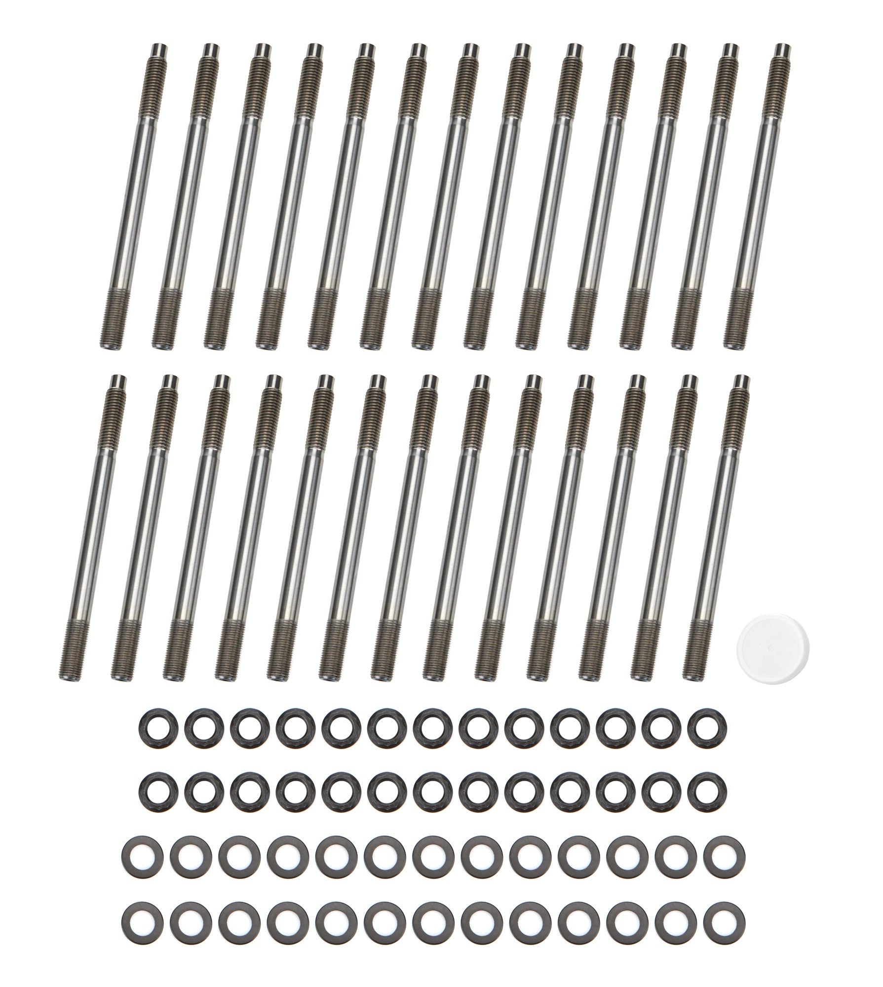 OptiTorque Custom Age Cylinder Head Stud Kit - 12 Point Nuts - Black Oxide - Dodge Cummins