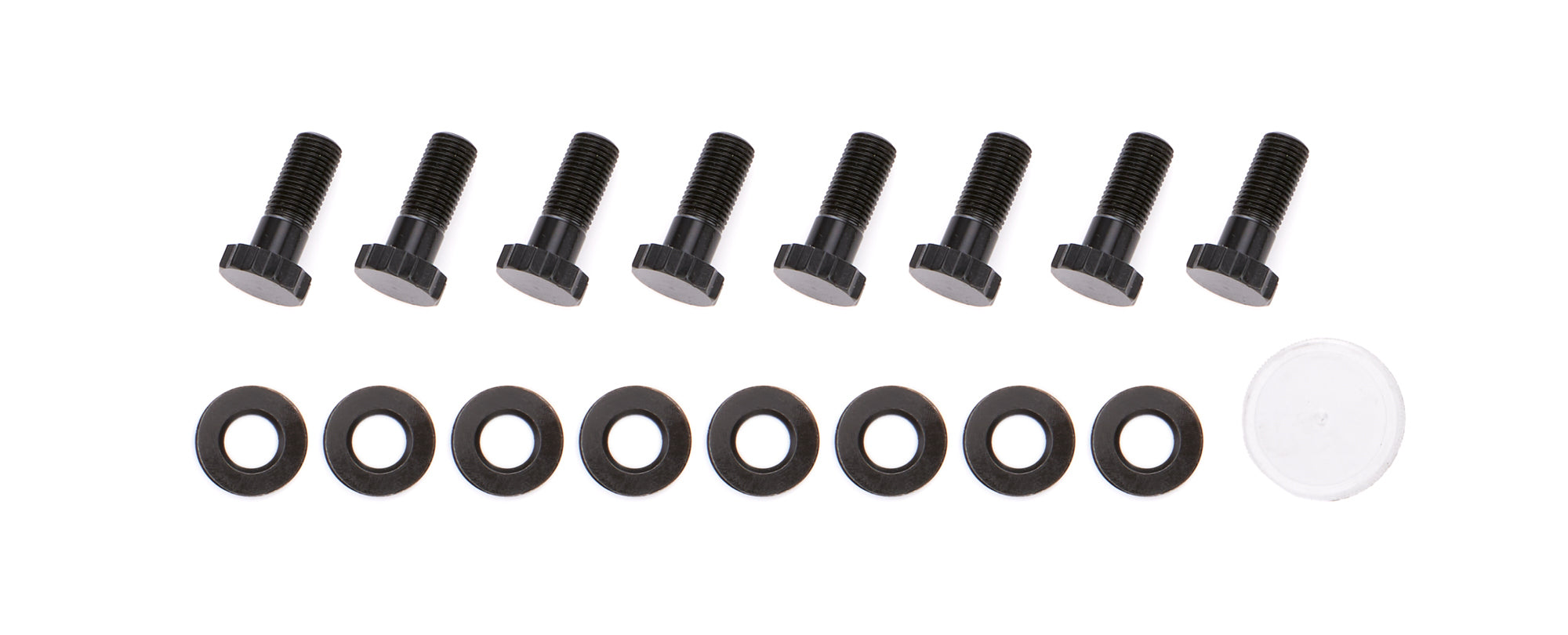 OptiTorque Flywheel Bolt Kit - 12 mm x 1.25 Thread - 1.250 in Long - 12 Point Head - Dodge Cummins (Set of 8)