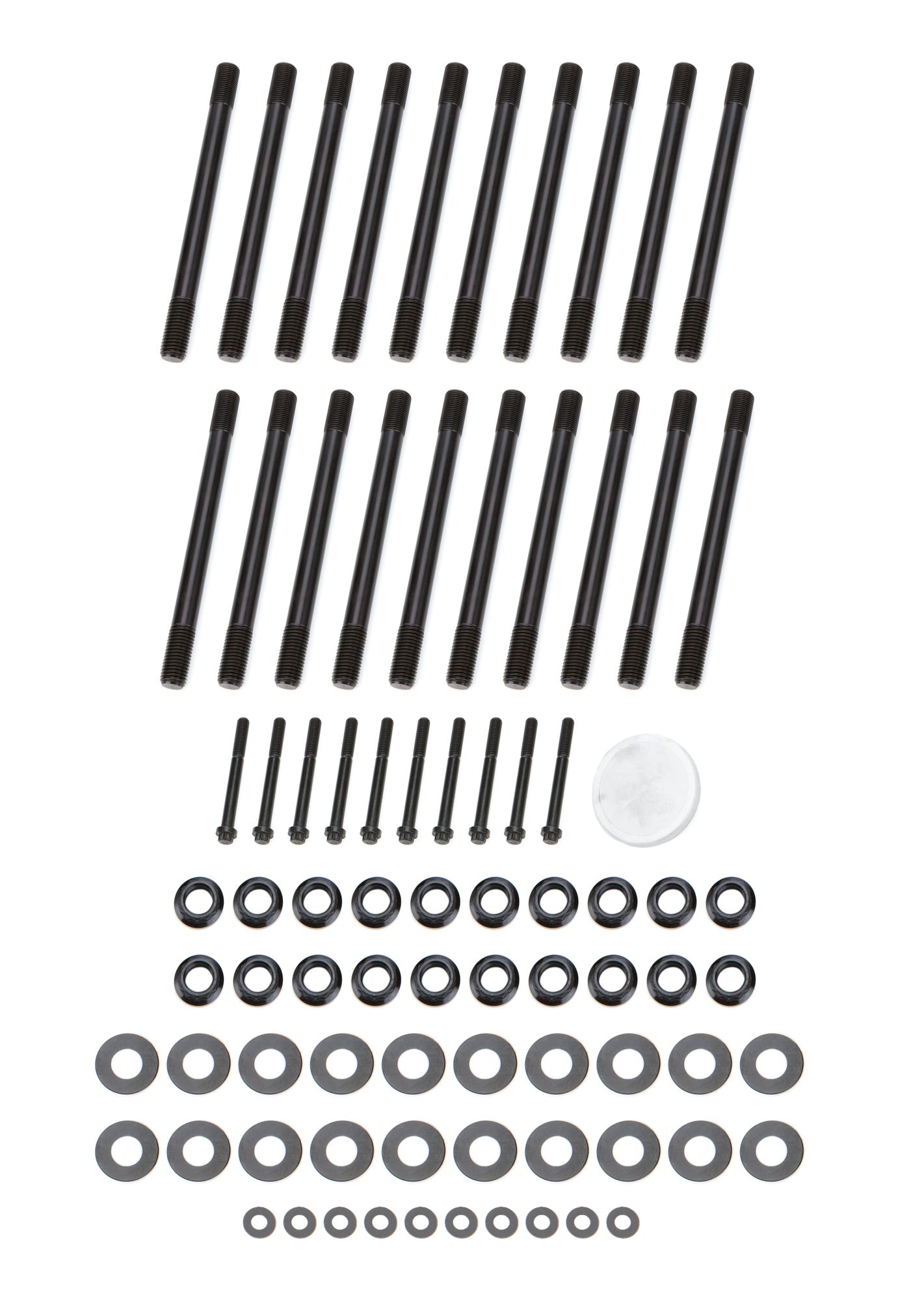 OptiTorque TorqueMaster Series Cylinder Head Stud Kit - 12 Point Nuts - Chromoly - Ford Powerstroke