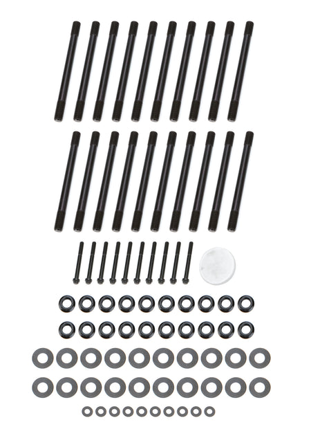 OptiTorque TorqueMaster Series Cylinder Head Stud Kit - 12 Point Nuts - Chromoly - Ford Powerstroke