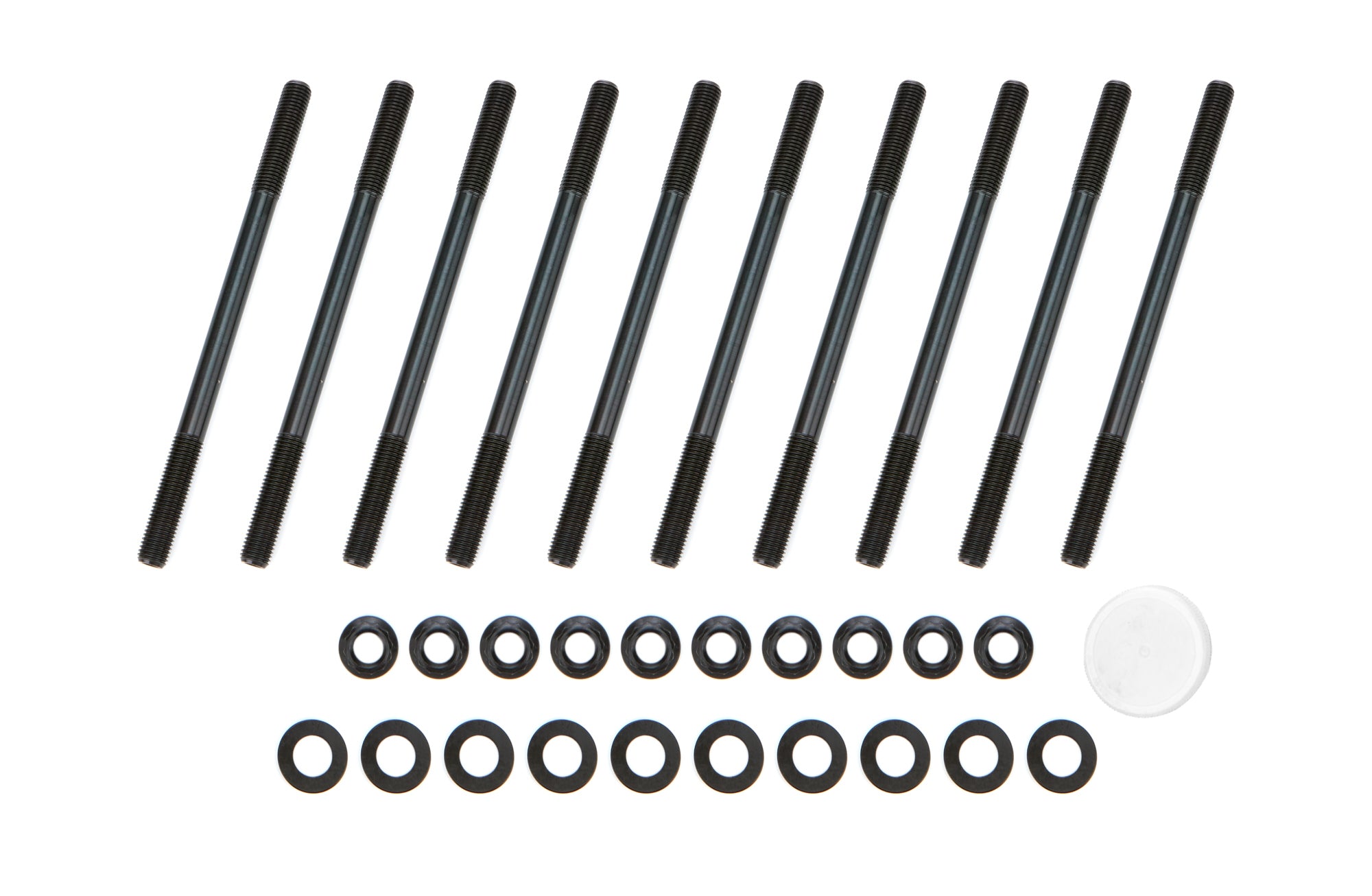OptiTorque Patriot Series Cylinder Head Stud Kit - 12 Point Nuts - Chromoly - Ford EcoBoost 4-Cylinder