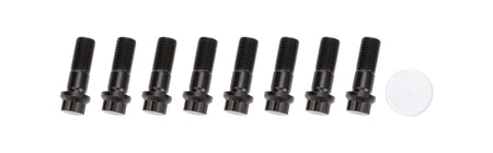 OptiTorque Flexplate Bolt Kit - 16 mm x 1.5 Thread - 0.775 in Long - 12 Point Head - Black Oxide - GM Duramax