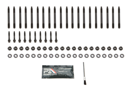Point One Cylinder Head Stud Kit - 12 Point Nuts - Black Oxide - GM LS-Series K003-H02E