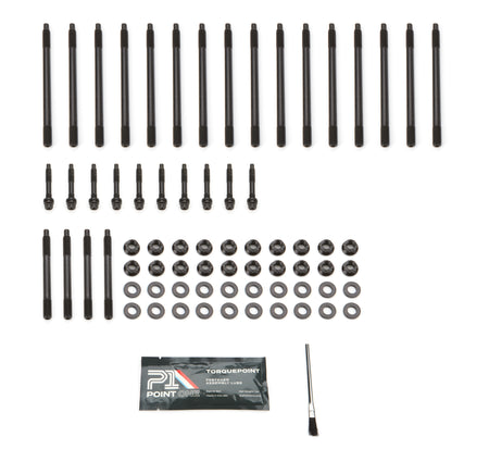 Point One Cylinder Head Stud Kit - 12 Point Nuts - Black Oxide - GM LS-Series K003-H05E