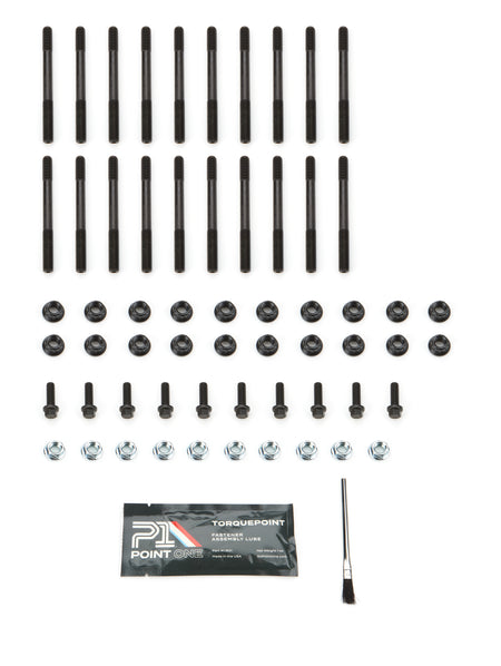 Point One Main Stud Kit - 4-Bolt Mains - 12 Point Nuts - GM LS-Series